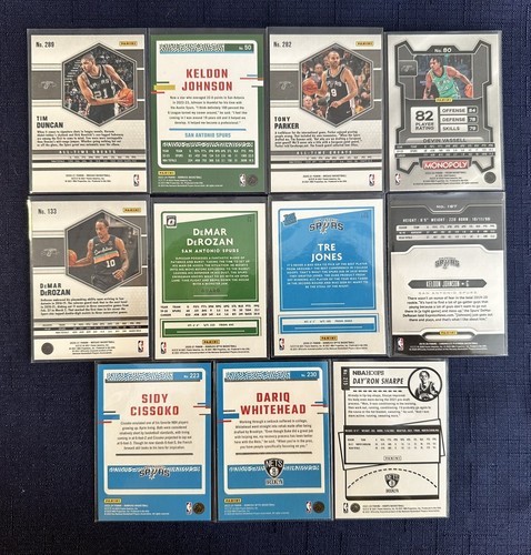 San Antonio Spurs Lot π Tim Duncan - Tony Parker - DeMar DeRozan - Picture 2 of 2