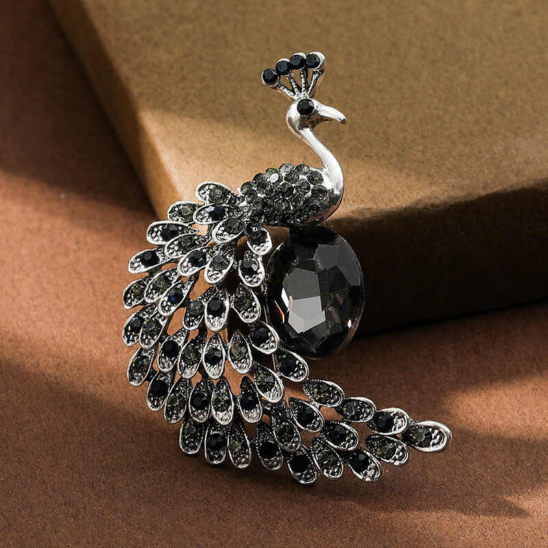 Spilla Cristalli Clearine - Ovale Marquise Con Strass Austriaci