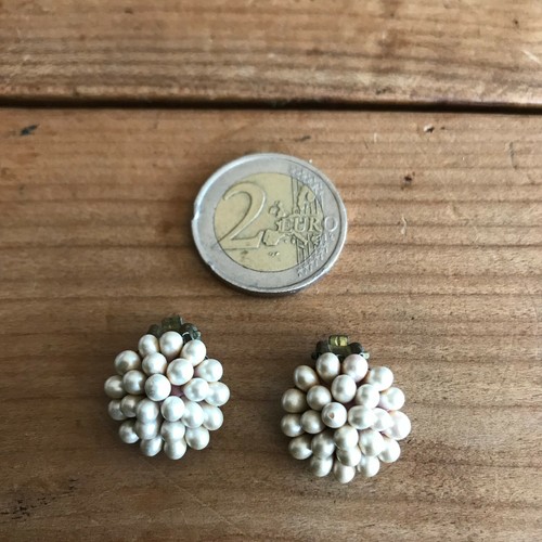 Puces d'oreilles en perles fines et or "Under the sea" | ÓNÍSÌ PARIS
