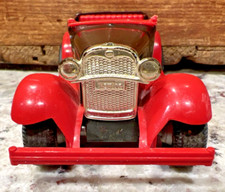 Mini Tonka Made in USA Ford Model A Roadster w/Original Stickers ~ Black & Red