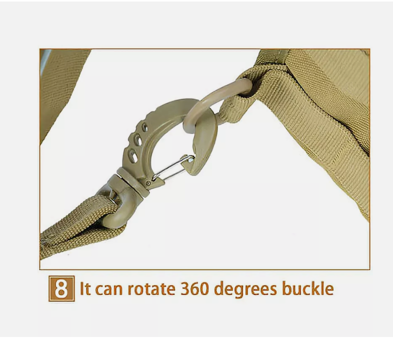 Military Molle Backpack Tactical Sling Shoulder Bag Outdoor Chest Pack