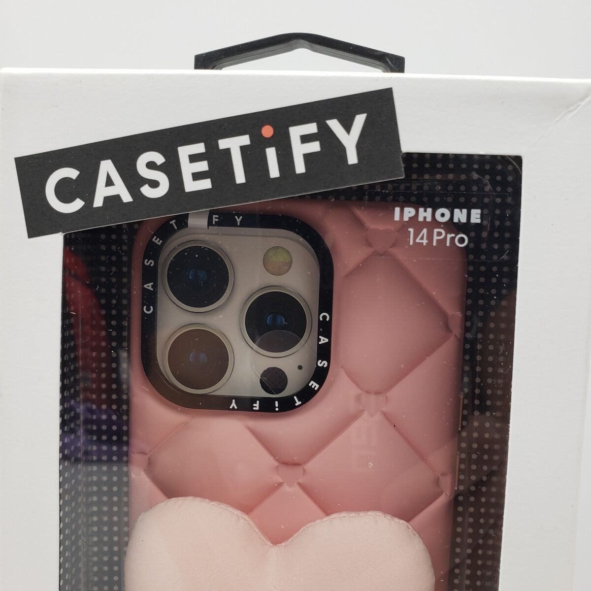 CASETiFY IPhone 14 Pro The Grippy Case Heartbreaker Pink CASETiFY IPhone 14 Pro The Grippy Case Heartbreaker Pink