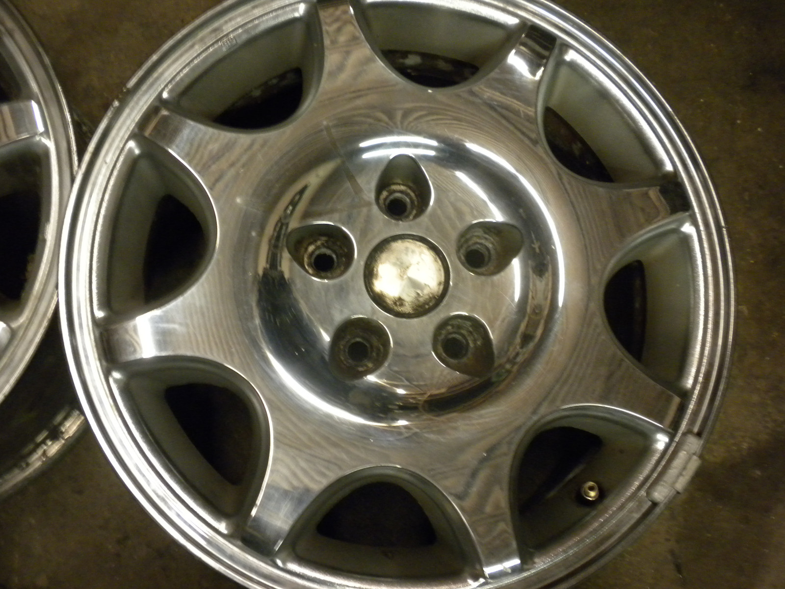 1993-1997 Eagle Vision 16" Chrome Alloy Wheel Rim 8 Spoke Factory OEM