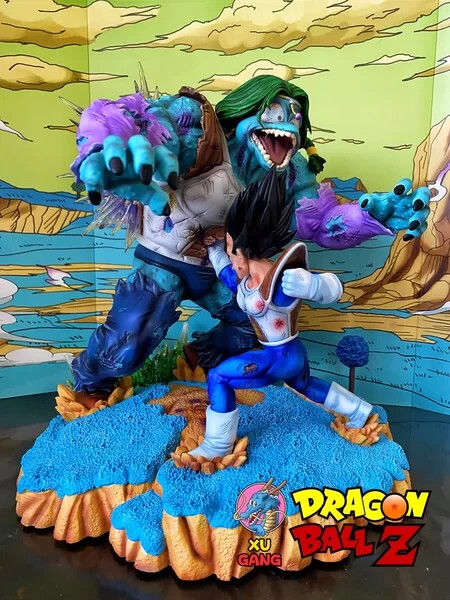 ハ*ル様 Real Bvoice Premium Collection スタジャ JacksDo Studio Bejīta Yonsei VS Zarbon Dragon Ball Statue 1/8