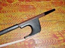 VINTAGE GLASSER BASS BOW 28 1/2" length 120 grams new old stock 80s