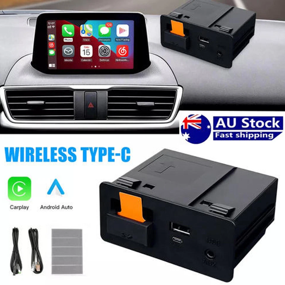 TK78-66-9U0C Wireless Type-c CarPlay & Android Auto Retrofit Kit For Mazda CX-5
