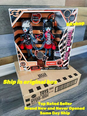 Monster High Boo-Riginal Creeproduction Meowlody And Purrsephone Dolls 2 Pack