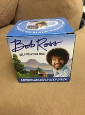 Bob Ross Self-Painting Mug - Changes When You Add Hot Liquid - NEW