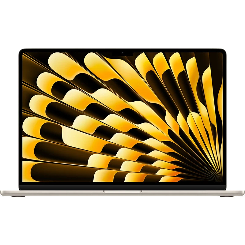 Apple MacBook Air 15.3" (256GB SSD, M2, 8GB) Laptop - Starlight - MQKU3LL/A (June, 2023)