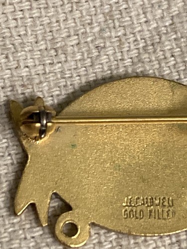 DAR Daughters of the American Revolution Member For Member Pin JEC & CO Badge - Picture 9 of 9