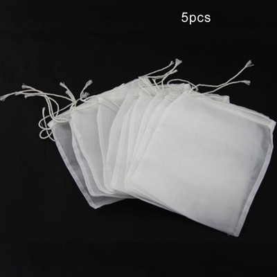 Neu Praktisch Spannbeutel 15x20cm 5x Filterbeutel Homebrew Professionel