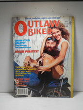 Vintage Outlaw Biker Magazine March 1985 2 Sturgis Tattoo Convention