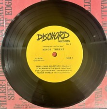 Vinyl Records Minor Threat for sale | eBay