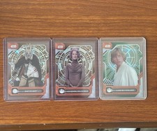2024 Topps Star Wars High Tek Luke Skywalker /10 Holdo/25 And Enfys Nest /50