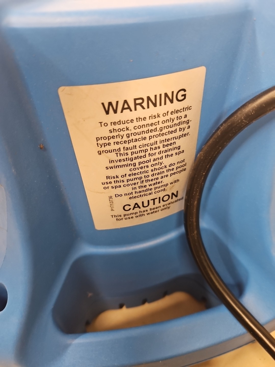 Little Giant Pool Cover Pump Automatic APCP-1700. Untested. 