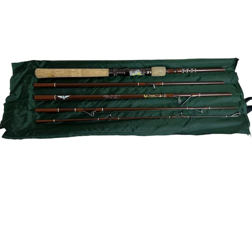Vintage Fenwick Voyageur Fiberglass Fly Rod SF75-5 7 1/2' New Never Used