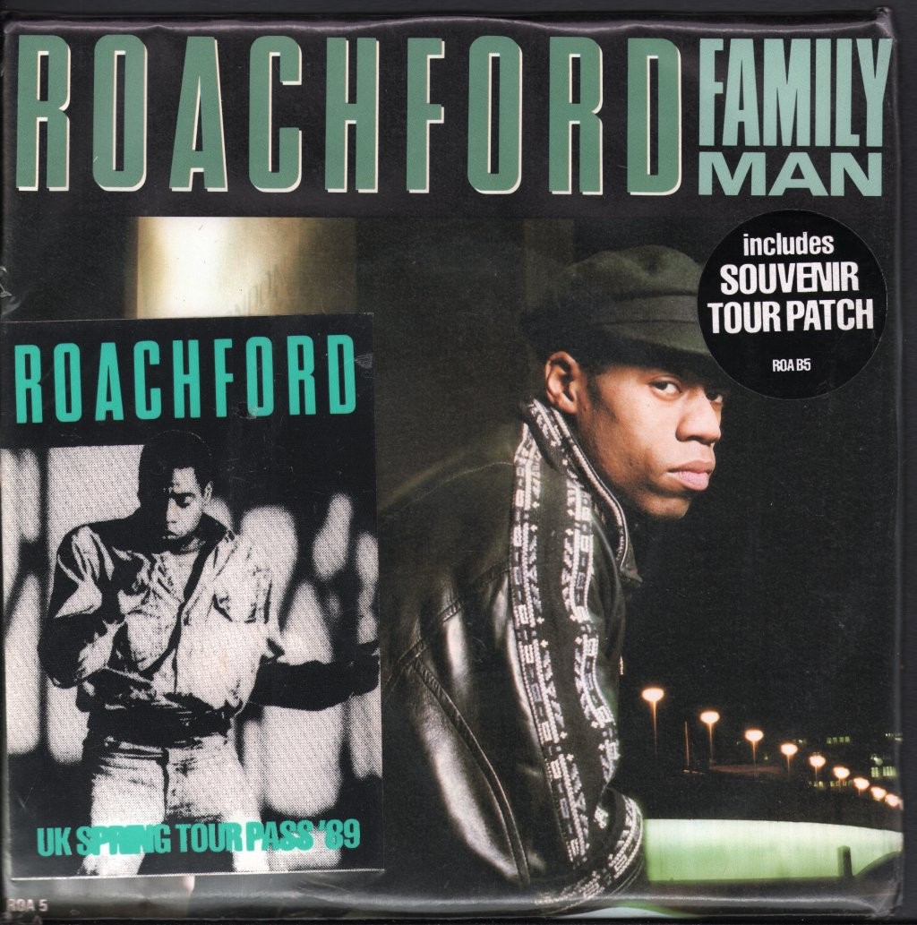 Roachford Family Man 7"" vinyl UK Cbs 1989 limited edition brand new sealed with - Image 2