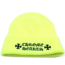CHROME HEARTS Wool Watch Cap CH Logo Embroide...