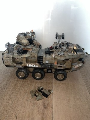 Halo Mega Bloks UNSC Mammut (97174) 98% komplett + Original Minifiguren