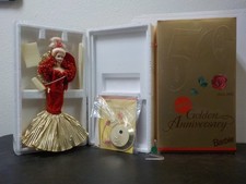 G527 Barbie "50th Golden Anniversary" 1945-1995 New in box open