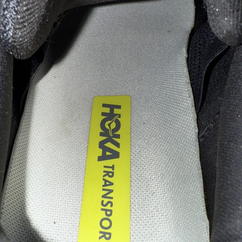 Hoka One One Transport Mens Shoes Sz 8 D Running Athletic Ebony Black Sneakers - Picture 13 of 22
