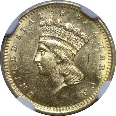 1860-S One Dollar Gold Coin NGC MS-62 CAC | eBay