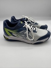 Asics Gel Course Flytefoam Ace Golf Shoes 1111A183 Mens size 8 Silver Blue