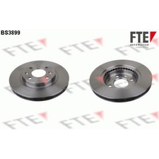 2x FTE 9072002 Bremsscheibe für RENAULT DACIA LADA MEGANE 19 TWINGO CLIO KANGOO