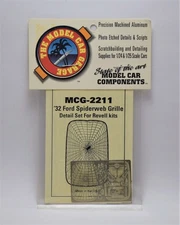 The Model Car Garage MCG-2211 '32 Ford Spiderweb Grill Detail Set for Revell Kit