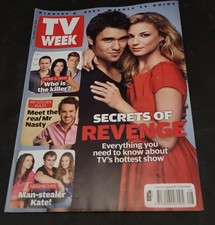 Vintage Australian Magazine - TV WEEK - FEB-MAR 2012 REVENGE COVER