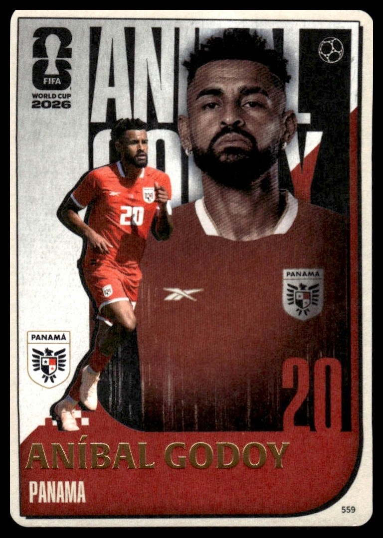 2026 Panini X Kayou FIFA World Cup Anibal Godoy Poster #559 Panama