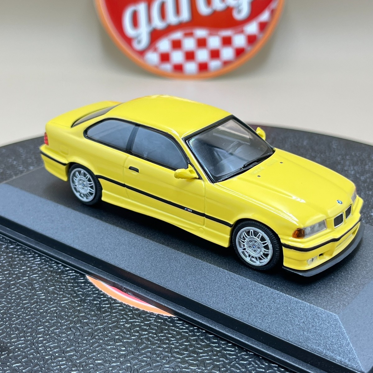 MINICHAMPS 1/43 BMW M3 E36 Dakar Yellow Omoshiro Buhin Sohko