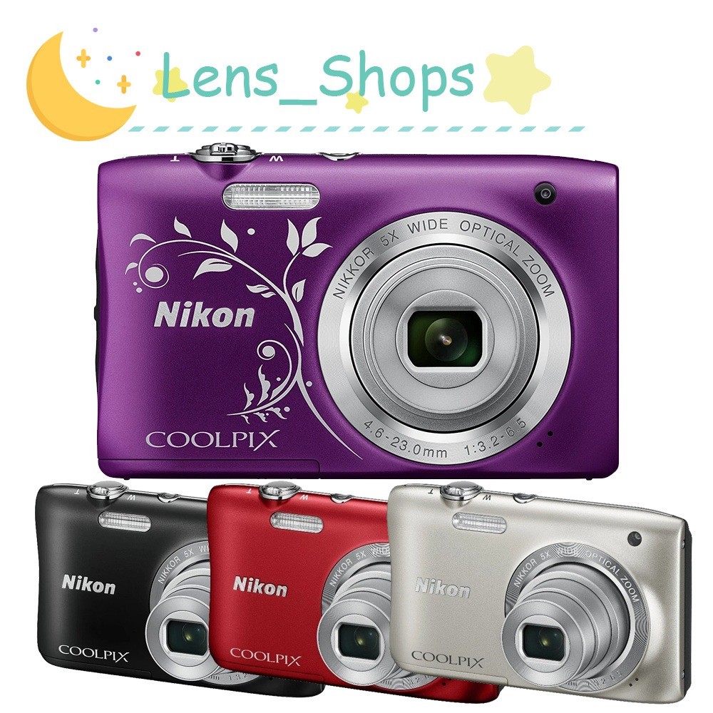 NIKON COOLPIX S2900 Digital Camera 20MP 5x Optical Zoom Exposure