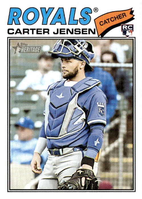 2026 Topps Heritage #199 Carter Jensen