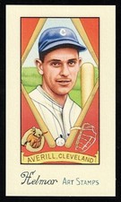 EARL AVERILL - HELMAR Art Stamp UNPERFORATED PROOF 1.5" x 2.5" Card