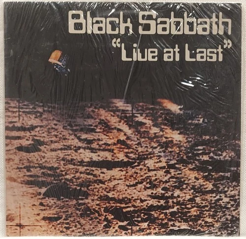 Black Sabbath 'Live at Last' LP 1980. OG England Press! Stoned Rock Overdrive!
