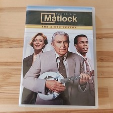 Matlock The 6th Season 6 DVD TV Show 18 Episodes