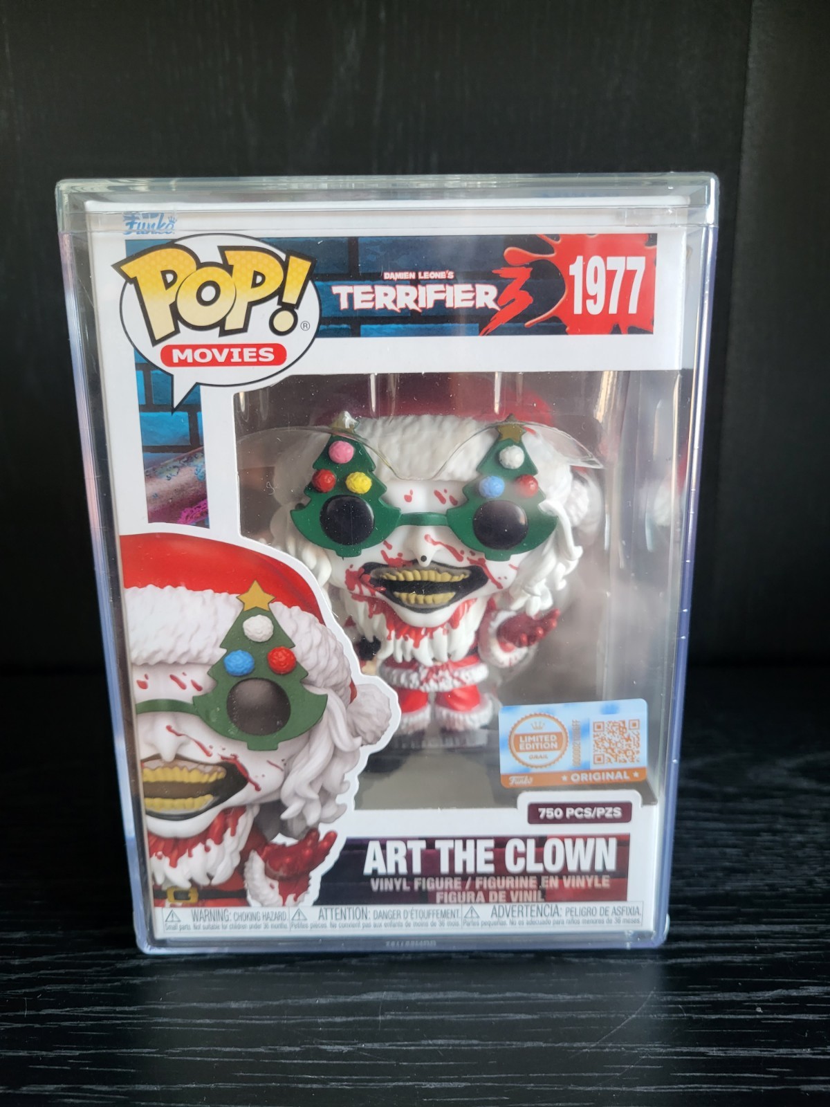 Funko Pop! Películas Art the Clown #1977 LE 750 piezas