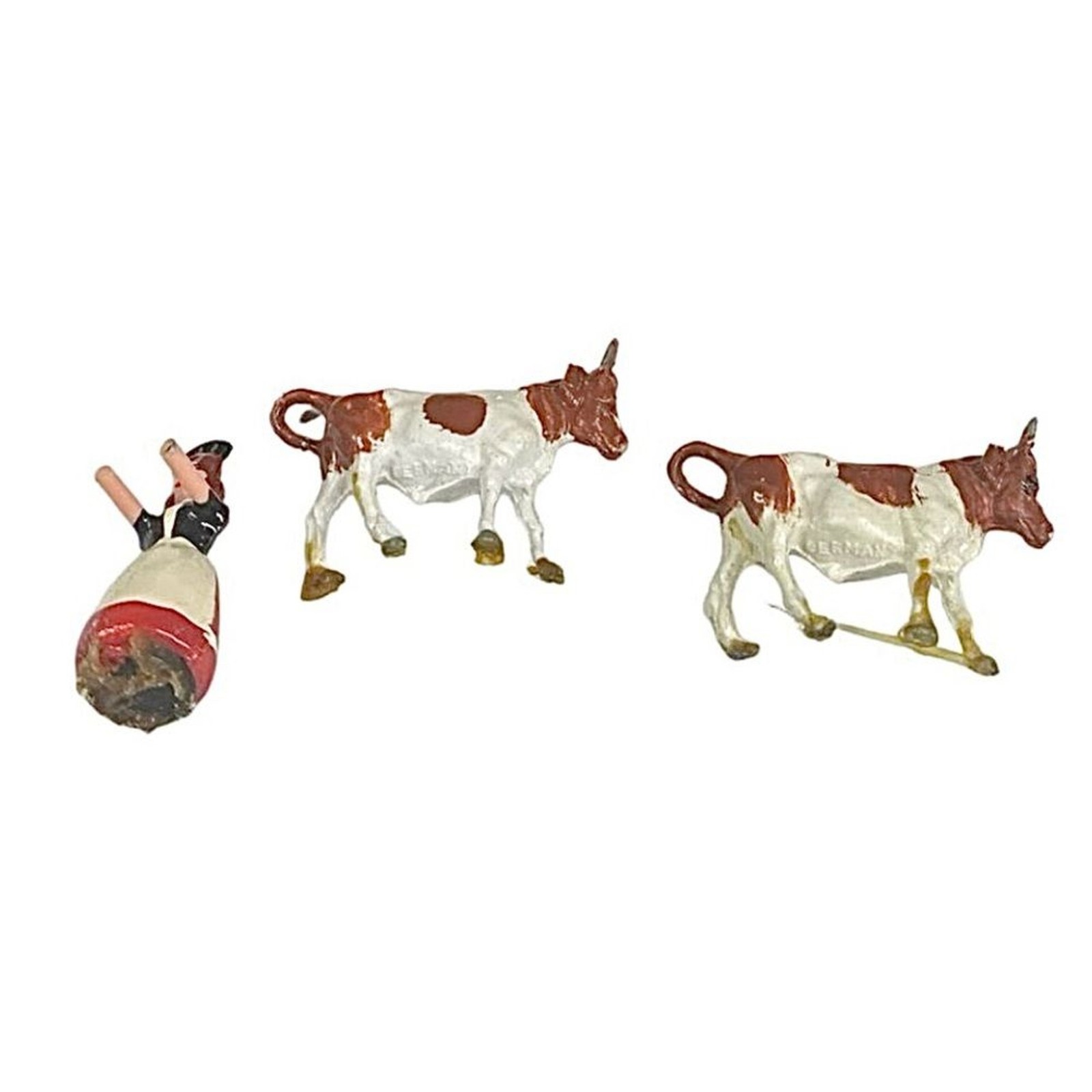 Reuge Swiss Folk Art Music Box Jewelry House Vintage 1960s Farm Scene Rare image 8