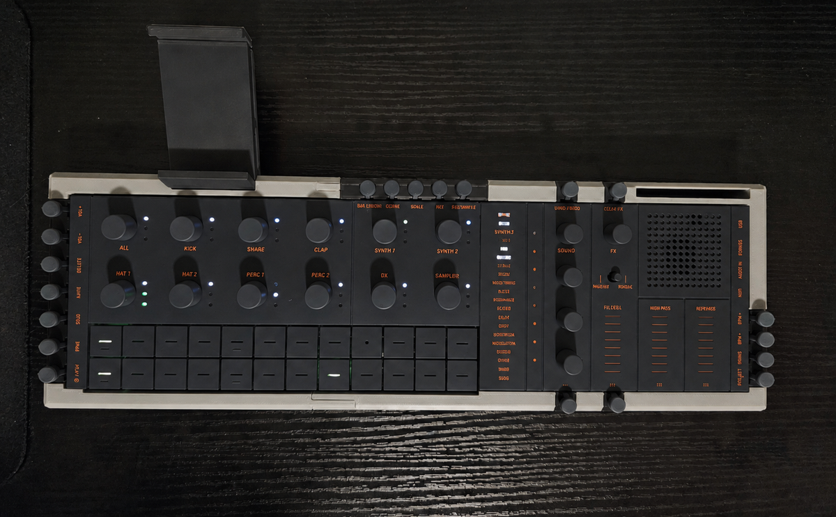 Buy Yamaha Seqtrak Case With Buttons and phone holder - Multiple
