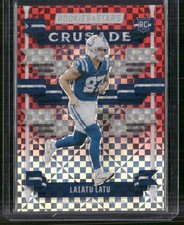 2024 Panini Rookies & Stars #C-LLU Laiatu Latu Crusade Red Plaid