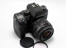 Contax N1 Film Camera Zeiss Vario-Sonnar 28-80mm 3.5 Lens aperture issue READ