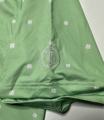 Straight Down Performance Green Clover Golf Herren Poloshirt Gr. XXL KOSTENLOSER VERSAND - Bild 2 von 5