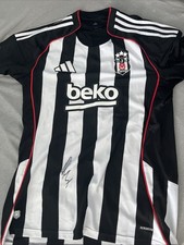 Koszulka domowa Besiktas 2025 (L) z podpisem Rafa Silvy z wideo dowodowym 