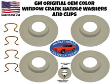 Gm Window Crank Handle Door Panel Washers Clips Correct Off White Color Zf Gm Window Crank Handle Door Panel Washers Clips Correct Off White Color Zf