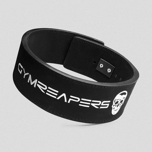 Gymreapers 10MM Lever Belt Black mWeight Lifting - Small 