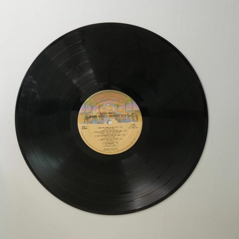 Barry White – Greatest Hits Vinyl LP – Casablanca Records – Soul/Funk 1975 Foto 4 de 4