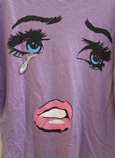Empyre Lavender Purple Heartbreaker T Shirt Size XL Punk Goth