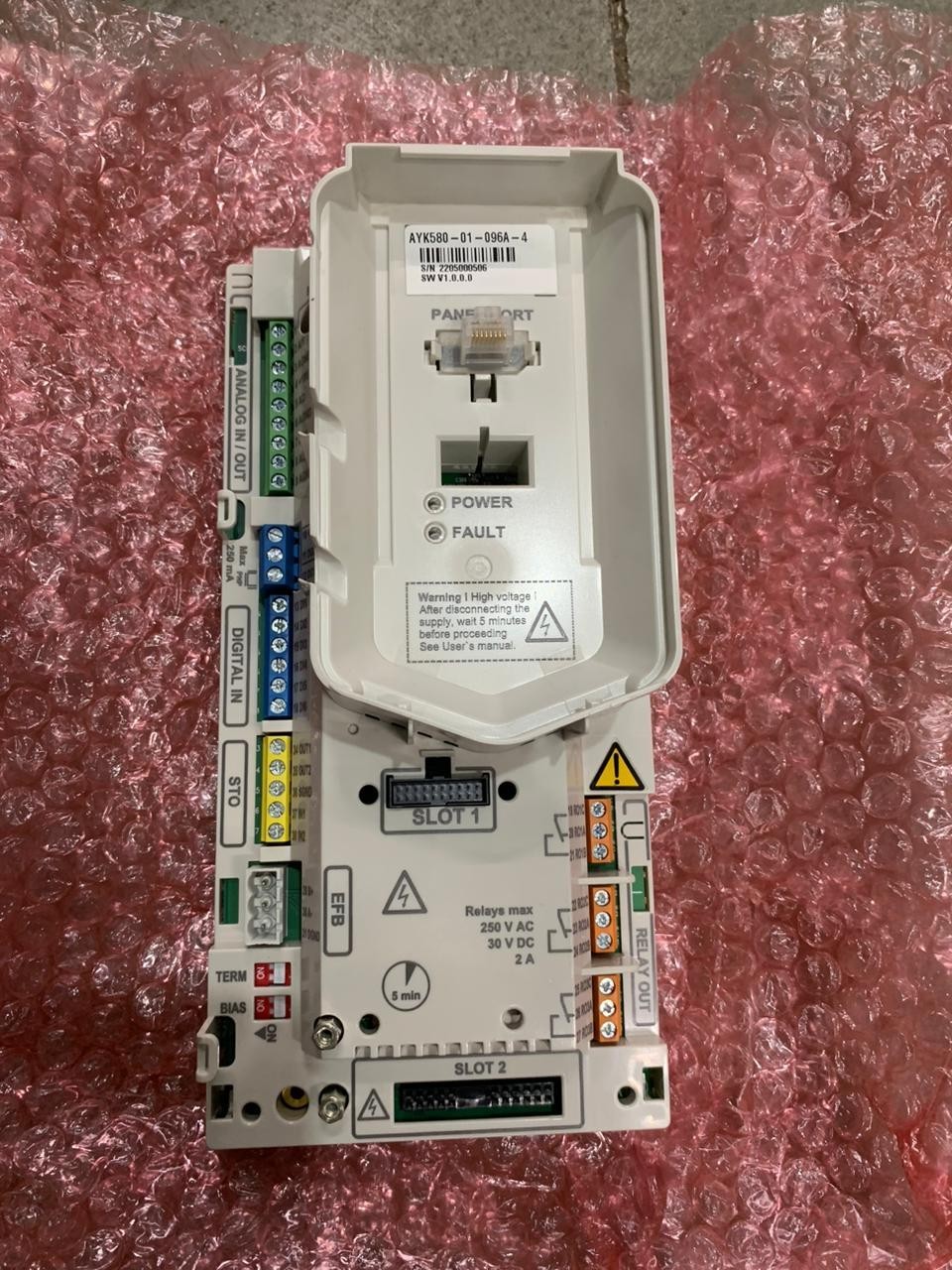 ABB CCU-23-H CONTROL UNIT MODULE AYK580-01-096A-4
