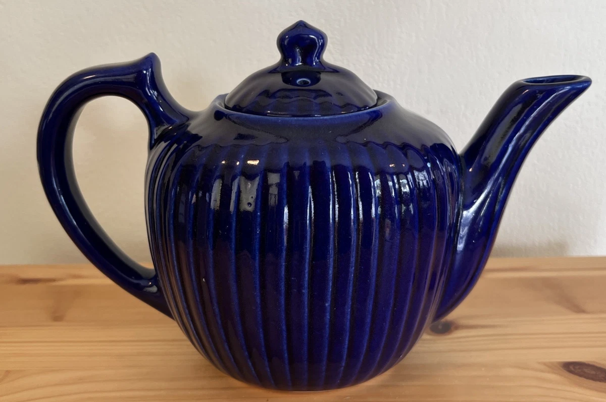 Ceramic & Porcelain Blue Original Collectible Teapots & Tea sets